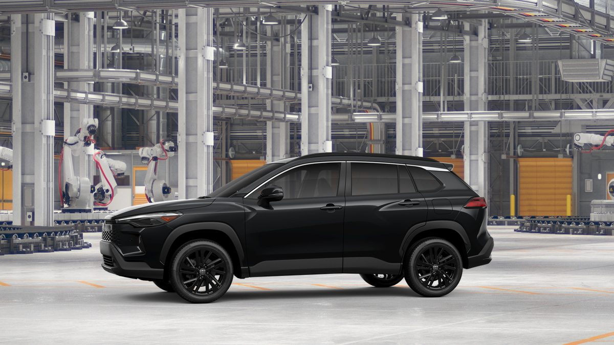New 2026 Jet Black Toyota Hybrid XSE image 3