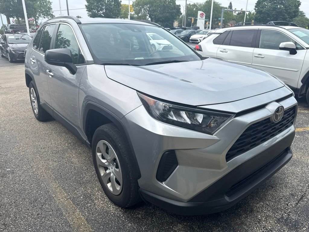 Used 2019 Silver Sky Metallic Toyota LE image 1