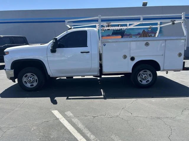 Used 2021 White Chevrolet Work Truck image 5