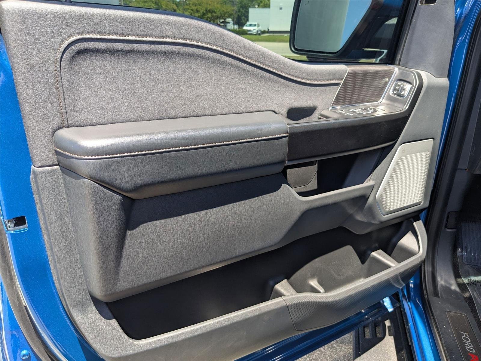 Used 2021 Velocity Blue Metallic Ford Raptor image 11