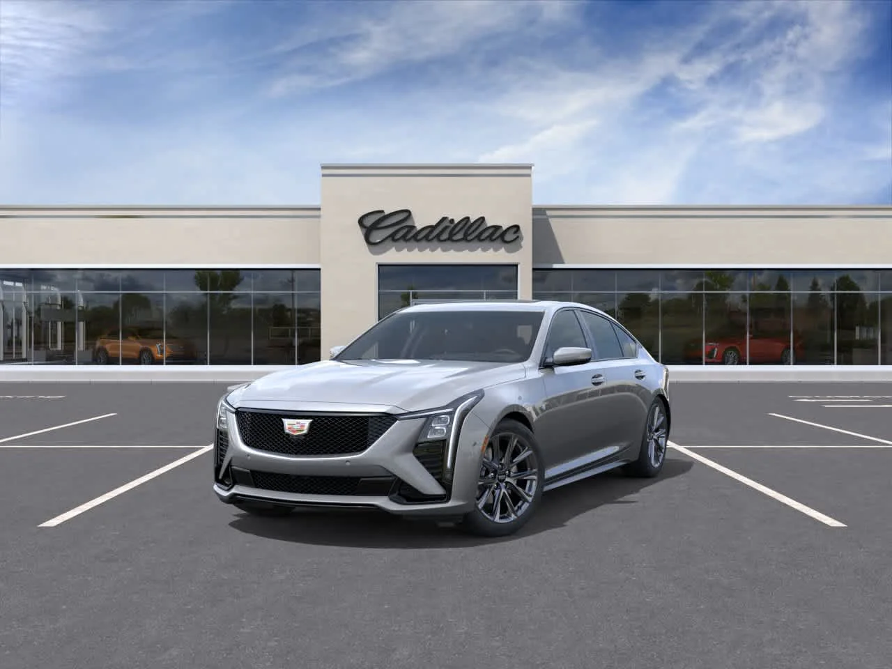 New 2026 Argent Silver Metallic Cadillac Sport image 8