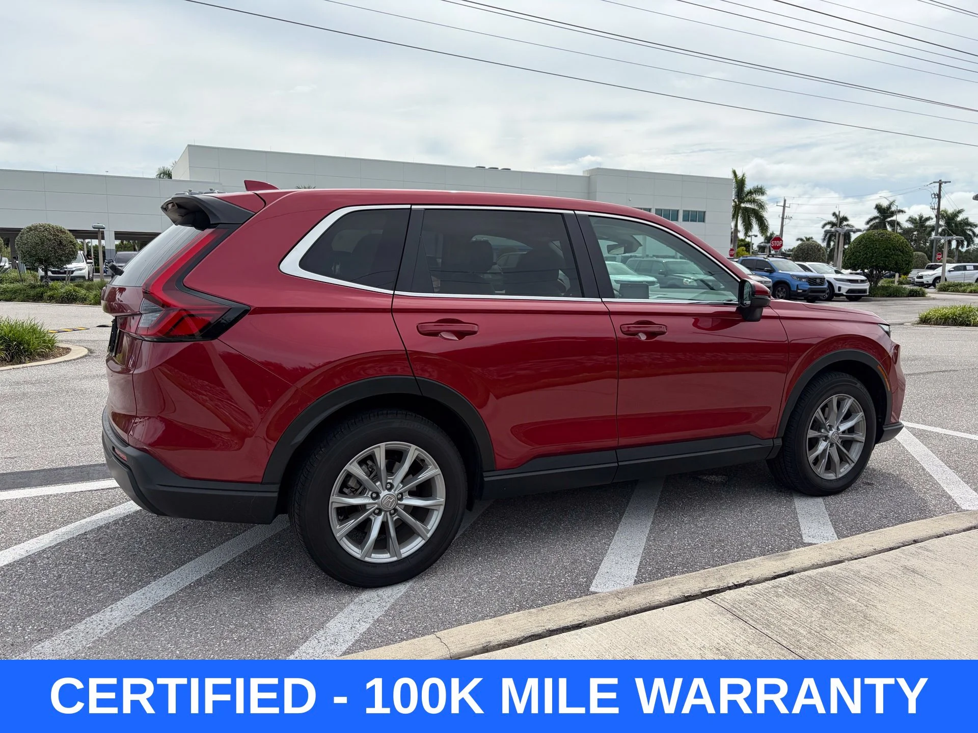 Certified Used 2024 Radiant Red Metallic Honda EX-L image 6