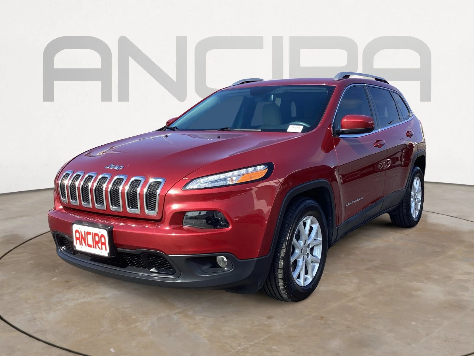 Certified Used 2017 Deep Cherry Red Crystal Pearlcoat Jeep Latitude image 9