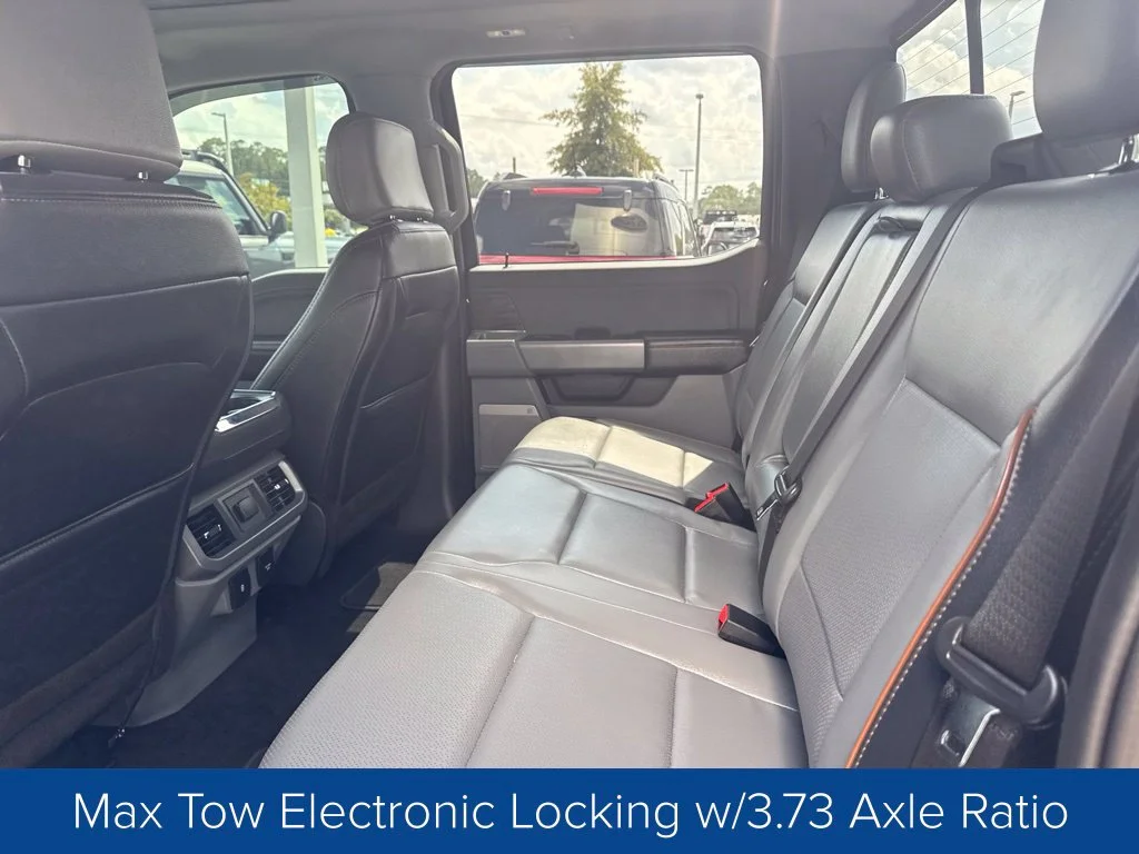 Certified Used 2025 Agate Black Metallic Ford Lariat image 13