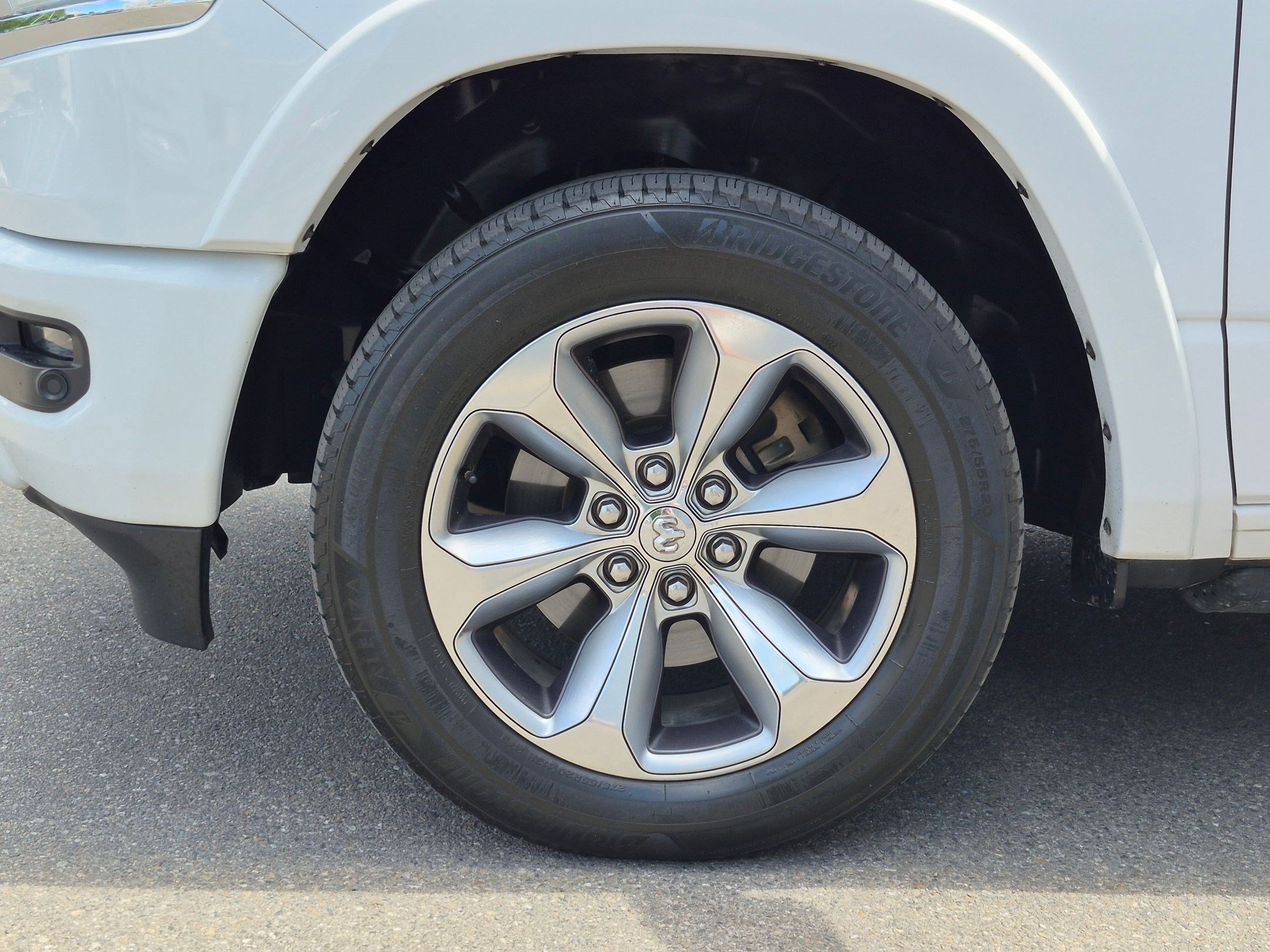 Used 2021 Bright White Clearcoat Ram Limited image 11