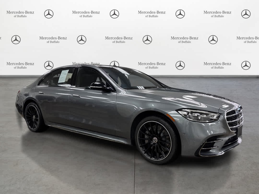 Certified Used 2023 Selenite Grey Mercedes-Benz S 500 image 3