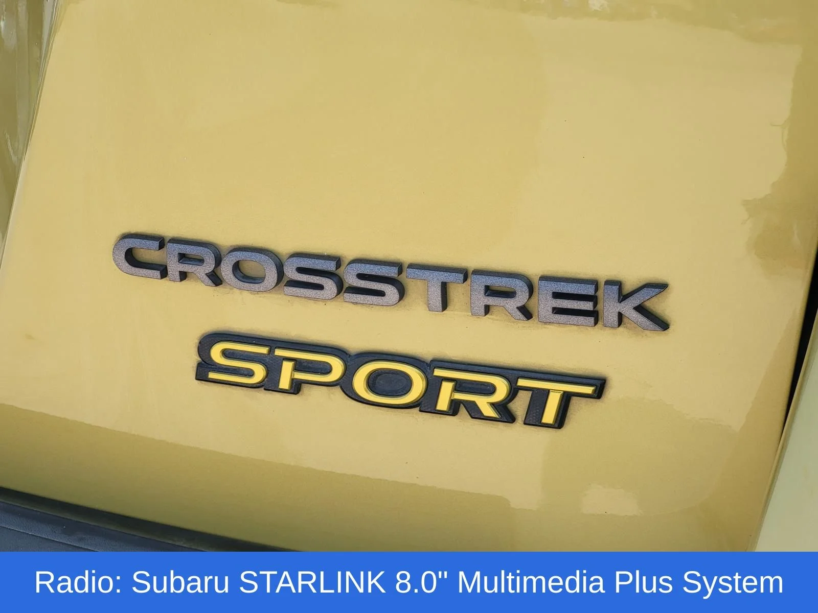 Used 2021 Yellow Subaru Sport image 6