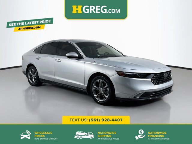 Used 2024 Solar Silver Metallic Honda EX image 1