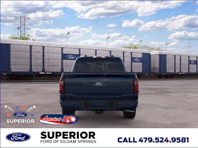 New 2026 Antimatter Blue Ford XLT image 5
