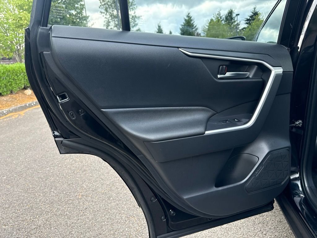 Used 2022 Midnight Black Metallic Toyota SE image 21