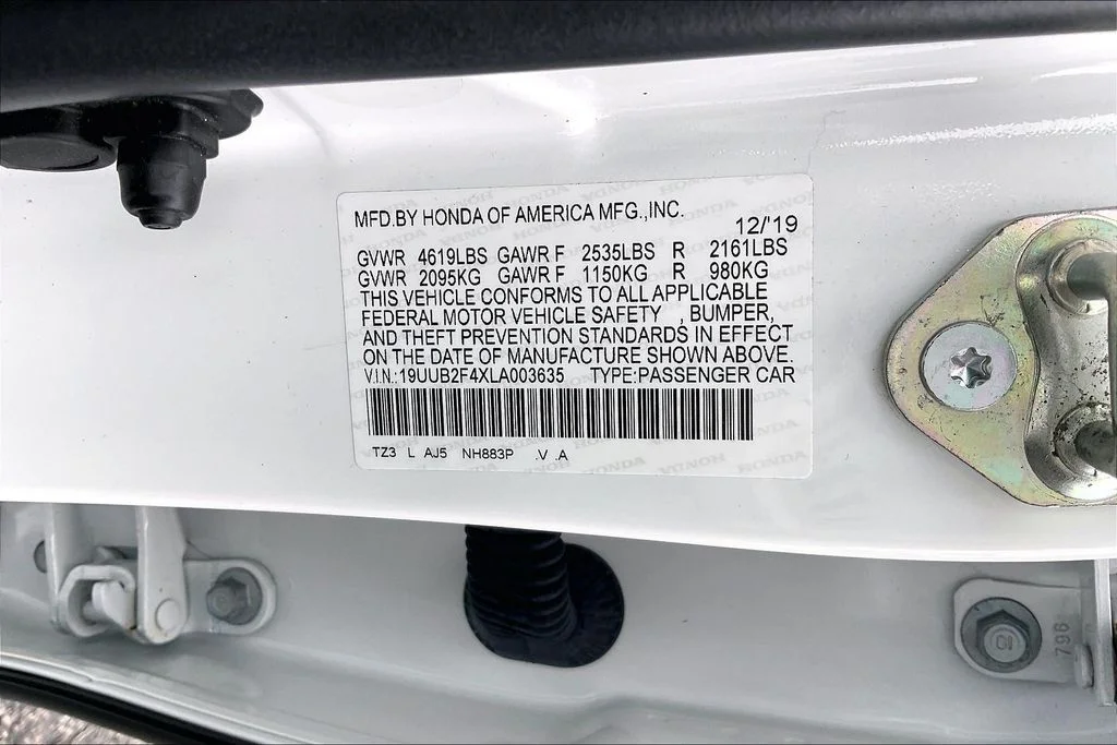 Used 2020 Platinum White Pearl Acura 3.5L Technology Pkg image 33