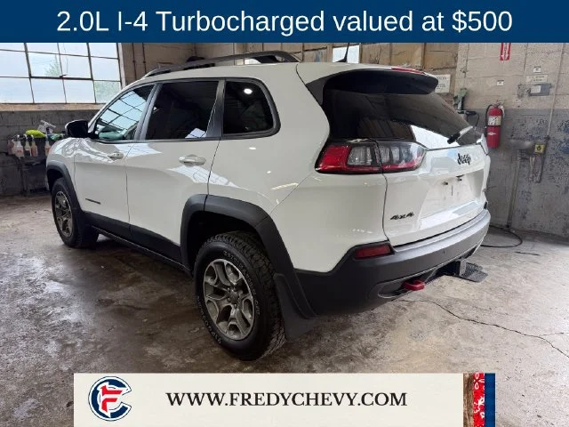 Used 2020 White Jeep Trailhawk 4x4 image 8