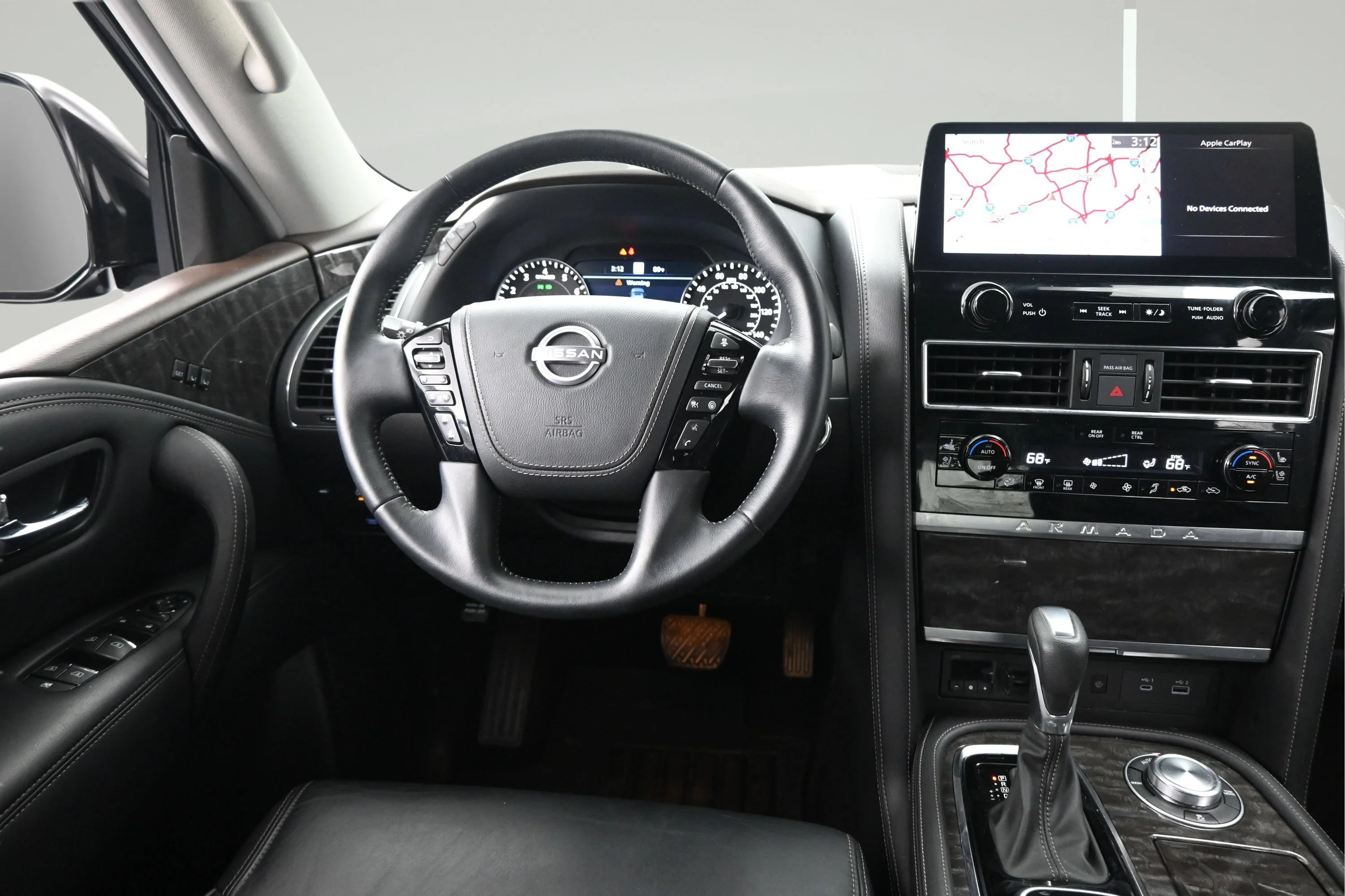 Certified Used 2024 Super Black Nissan Platinum image 12
