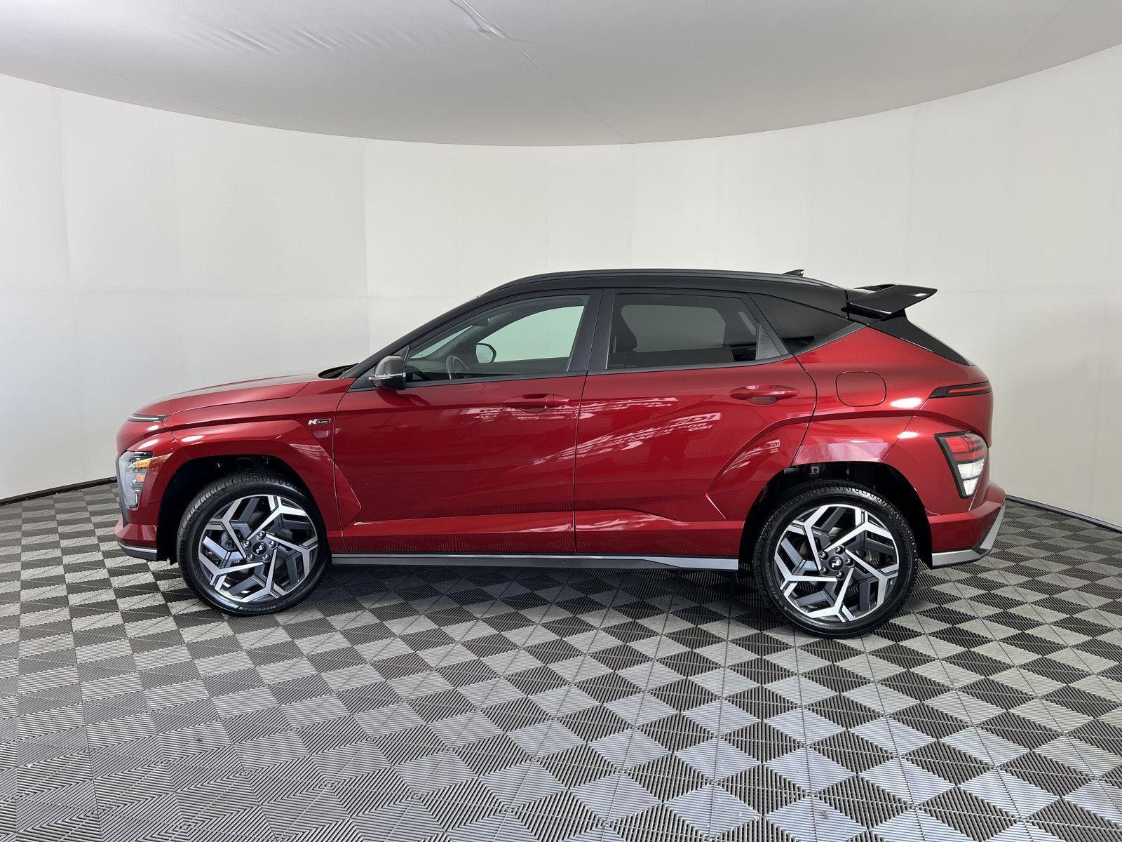 Used 2024 Ultimate Red Metallic w/Black Roof Hyundai N Line image 4