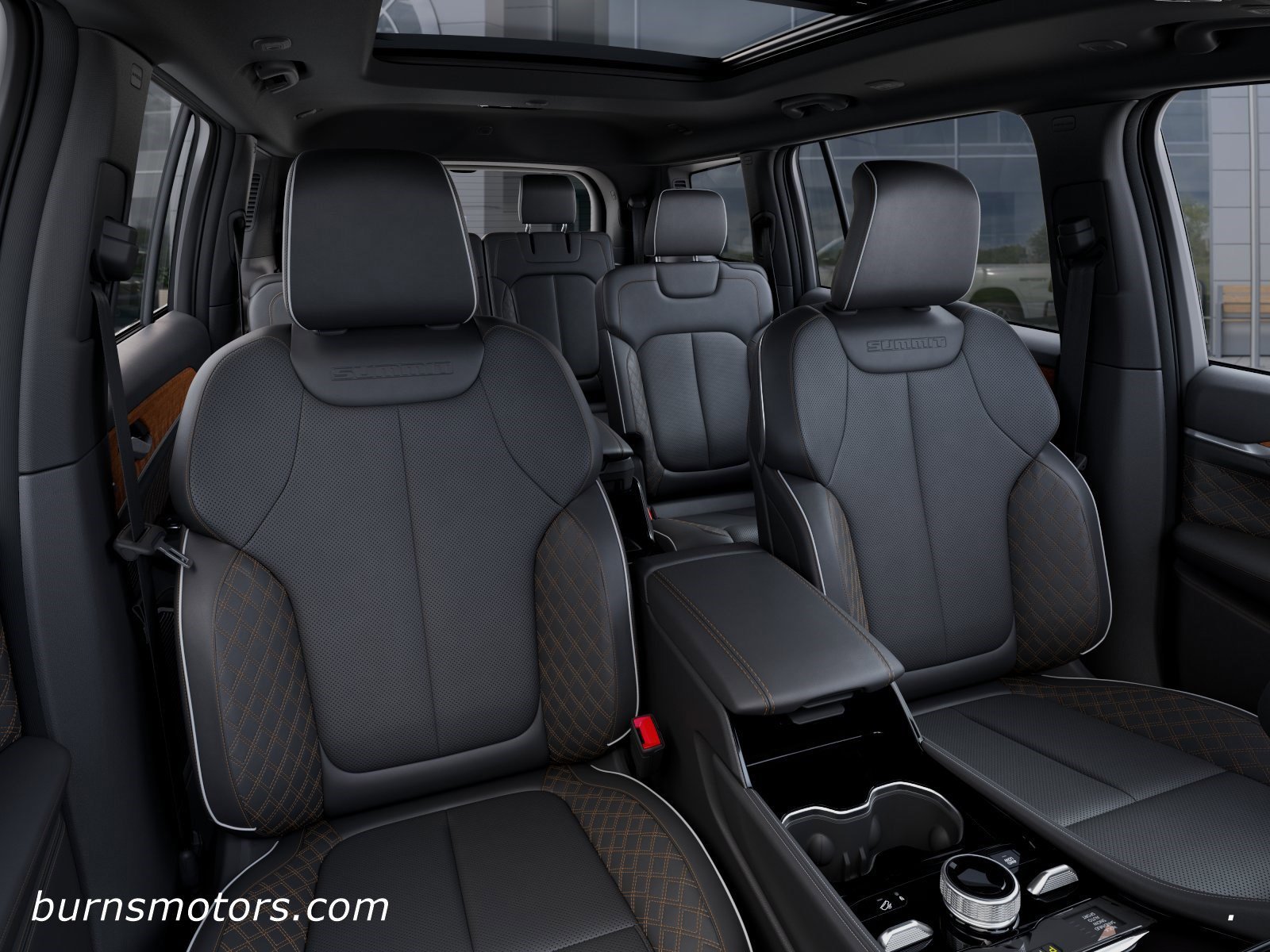 New 2026 Diamond Black Crystal Pearl-Coat Exterior Paint Jeep Summit image 16