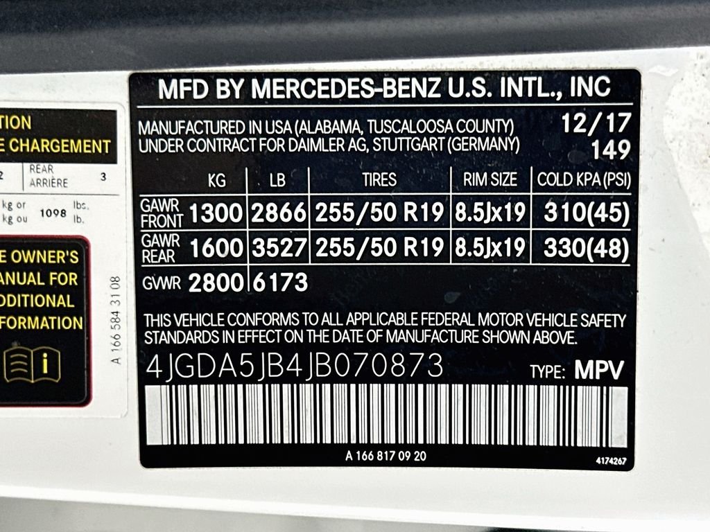 Used 2018 Polar White Mercedes-Benz GLE 350 image 33