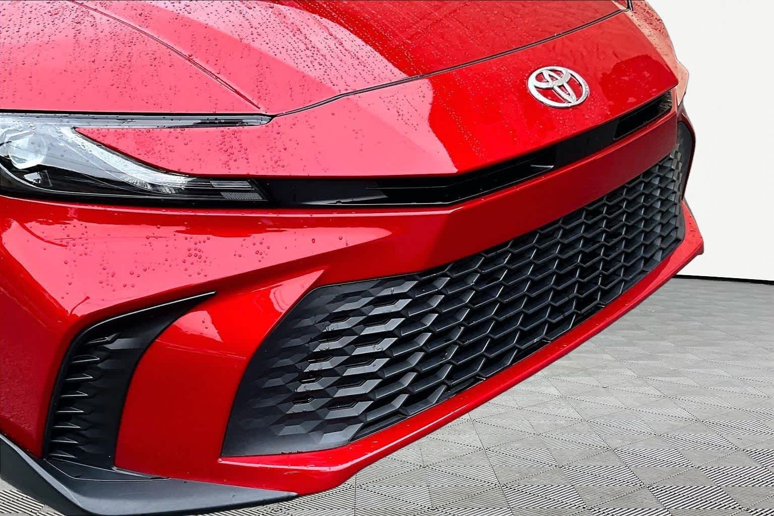 Used 2025 Supersonic Red Toyota SE image 30