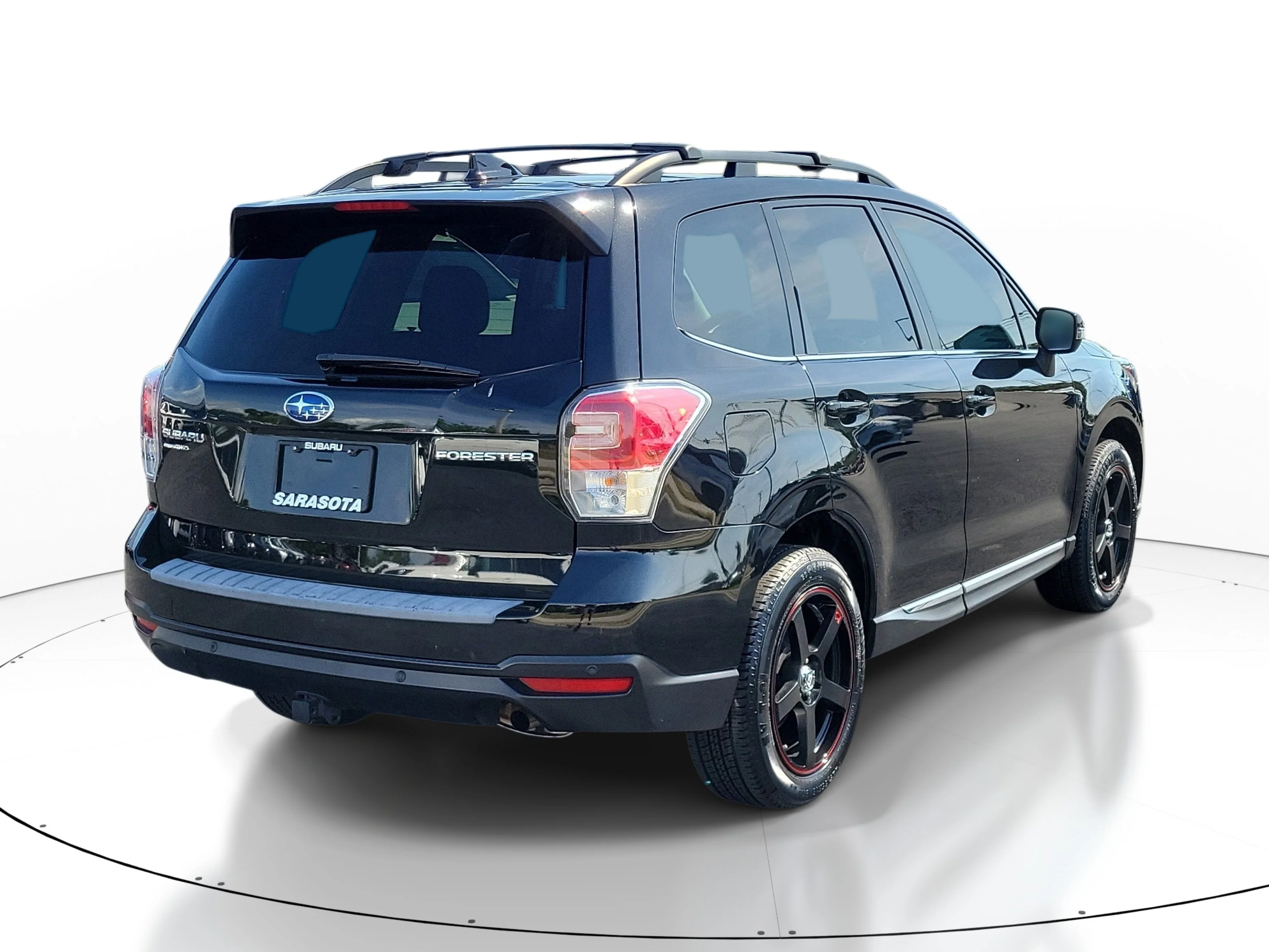 Used 2018 Crystal Black Silica Subaru Touring image 6