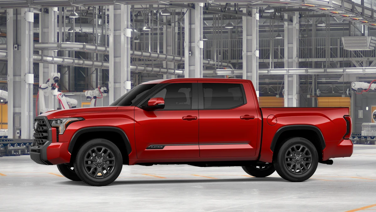 New 2026 Supersonic Red Toyota Platinum image 3