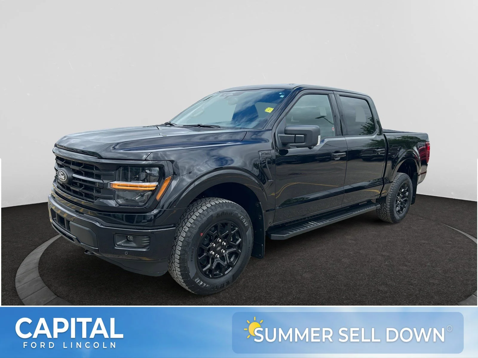 New 2026 Agate Black Metallic Ford XLT image 1