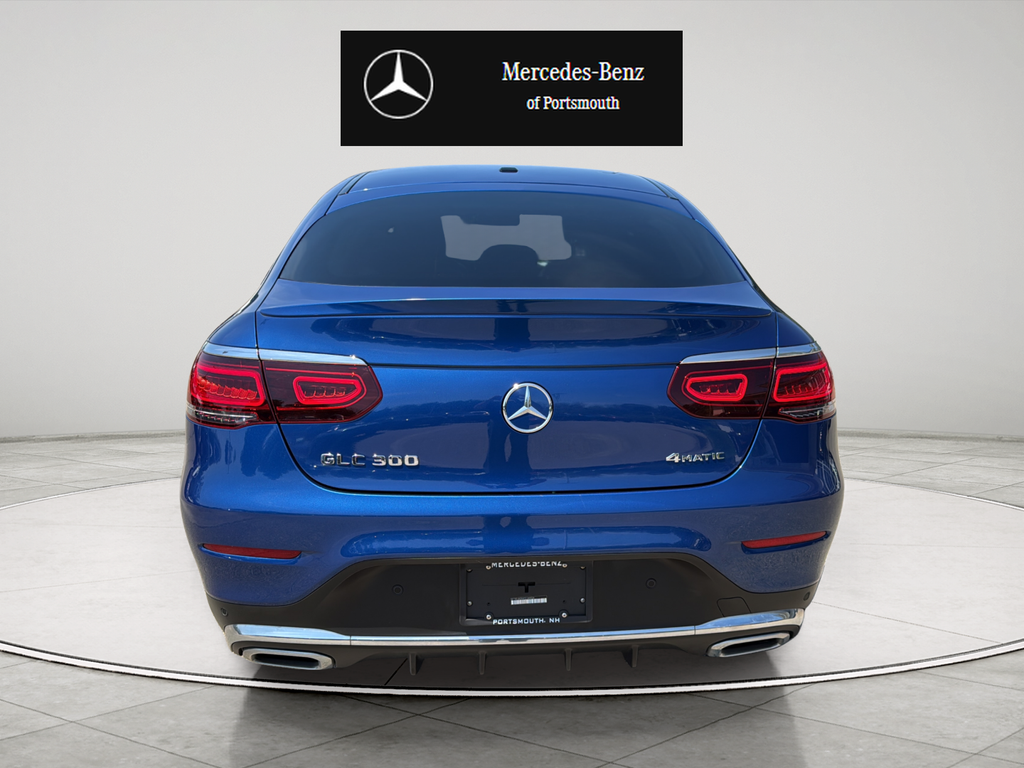Used 2023 Blue Mercedes-Benz GLC 300 Coupe image 4