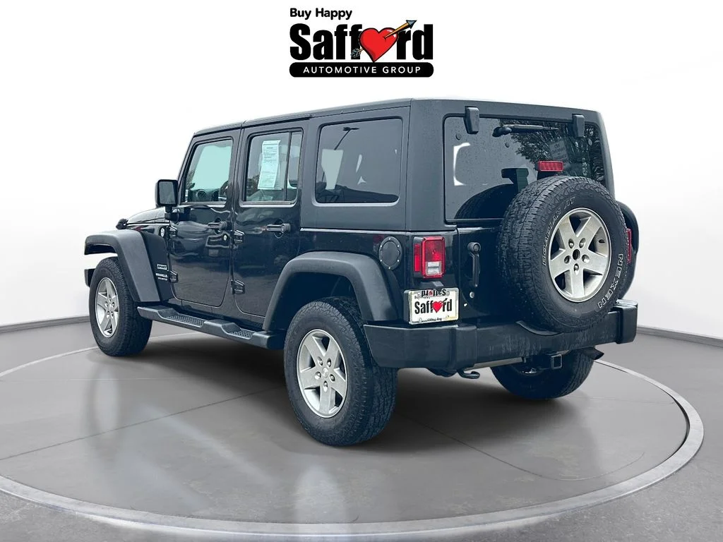 Used 2016 Black Jeep Unlimited Sport image 5