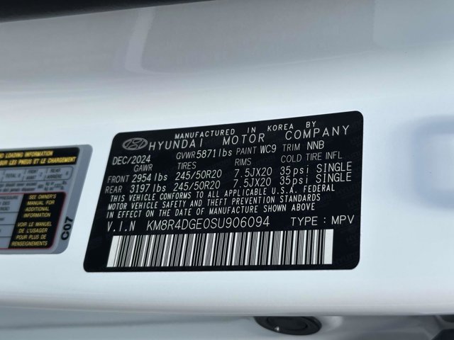 Used 2025 Hyper White Hyundai SEL Premium image 14