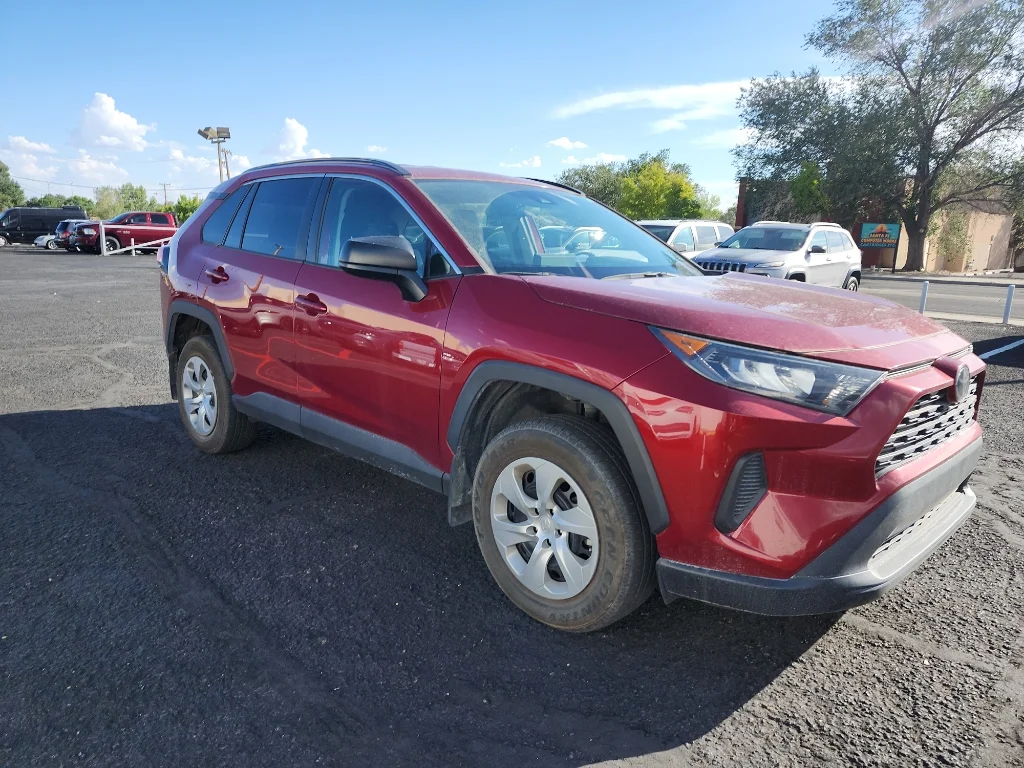 Used 2019 Ruby Flare Pearl Toyota LE image 3
