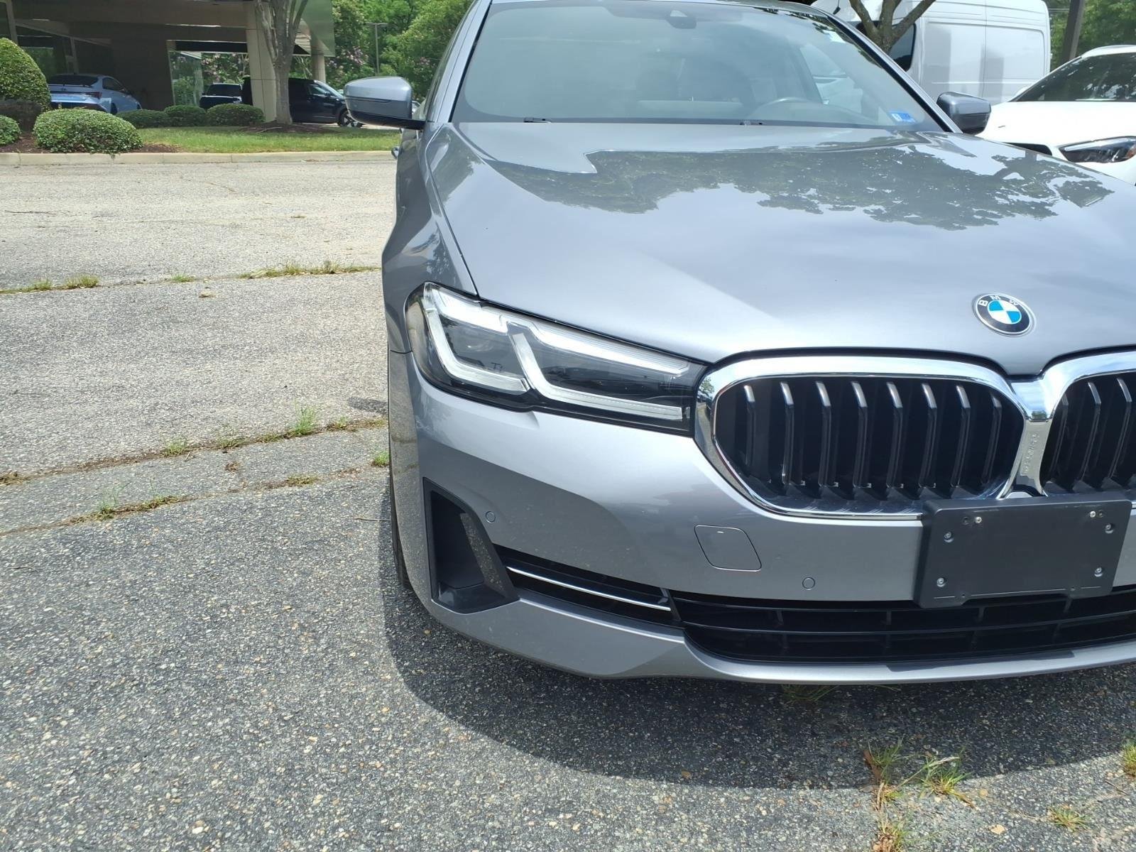 Used 2023 Skyscraper Gray Metallic BMW 530i image 3