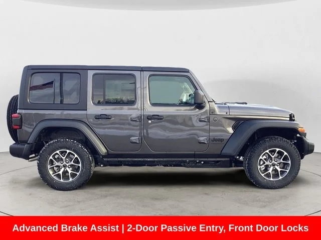 New 2026 Granite Crystal Metallic Clearcoat Jeep 4-DOOR SPORT S image 7