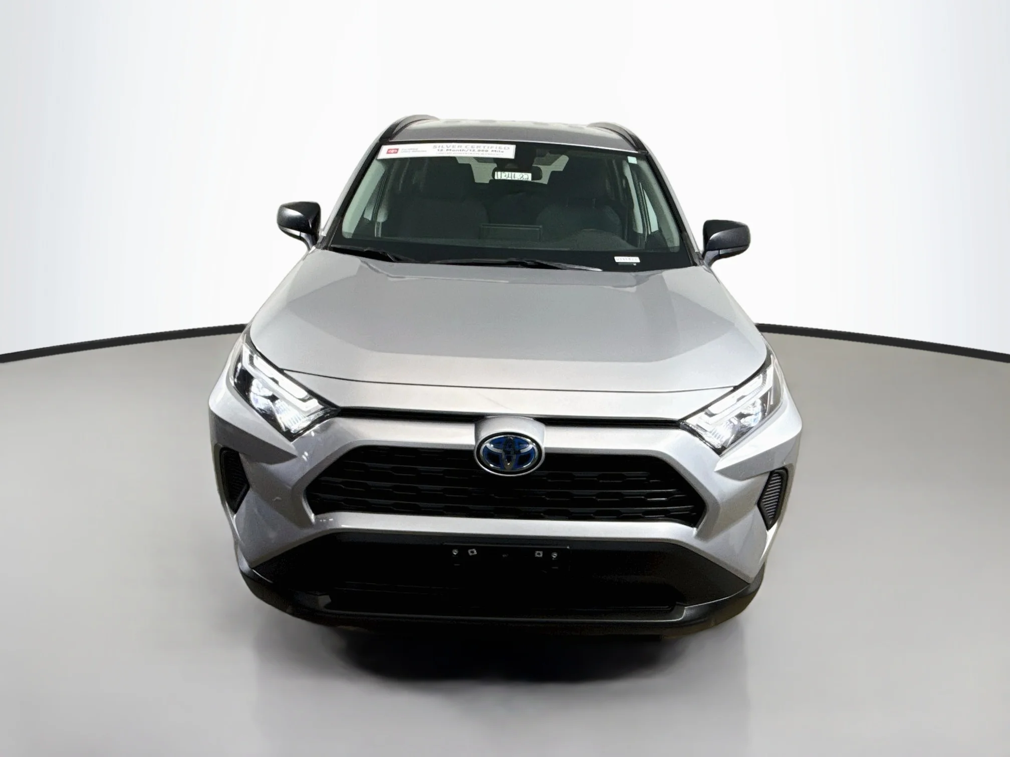 Certified Used 2024 Silver Sky Metallic Toyota Hybrid LE image 2