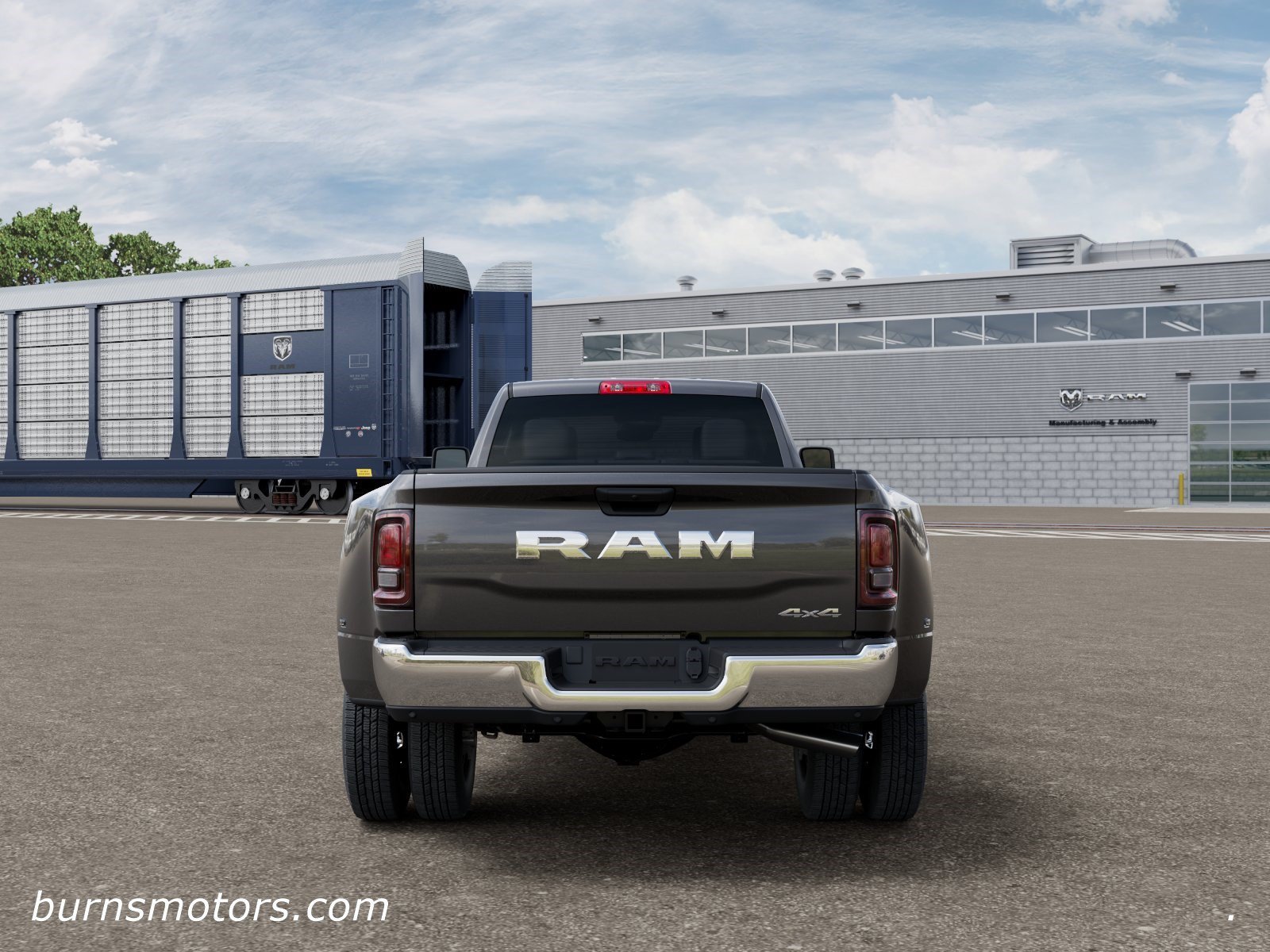 New 2026 Granite Crystal Metallic Clear-Coat Exterior Paint RAM Tradesman Dually image 7