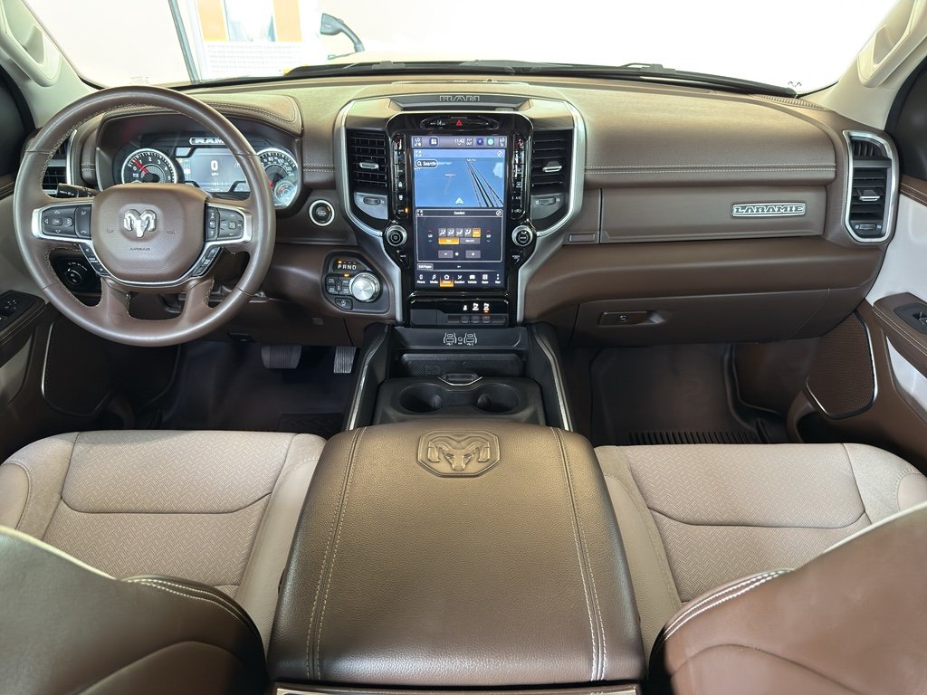 Used 2025 Diamond Black Crystal Pearlcoat Ram Laramie image 13