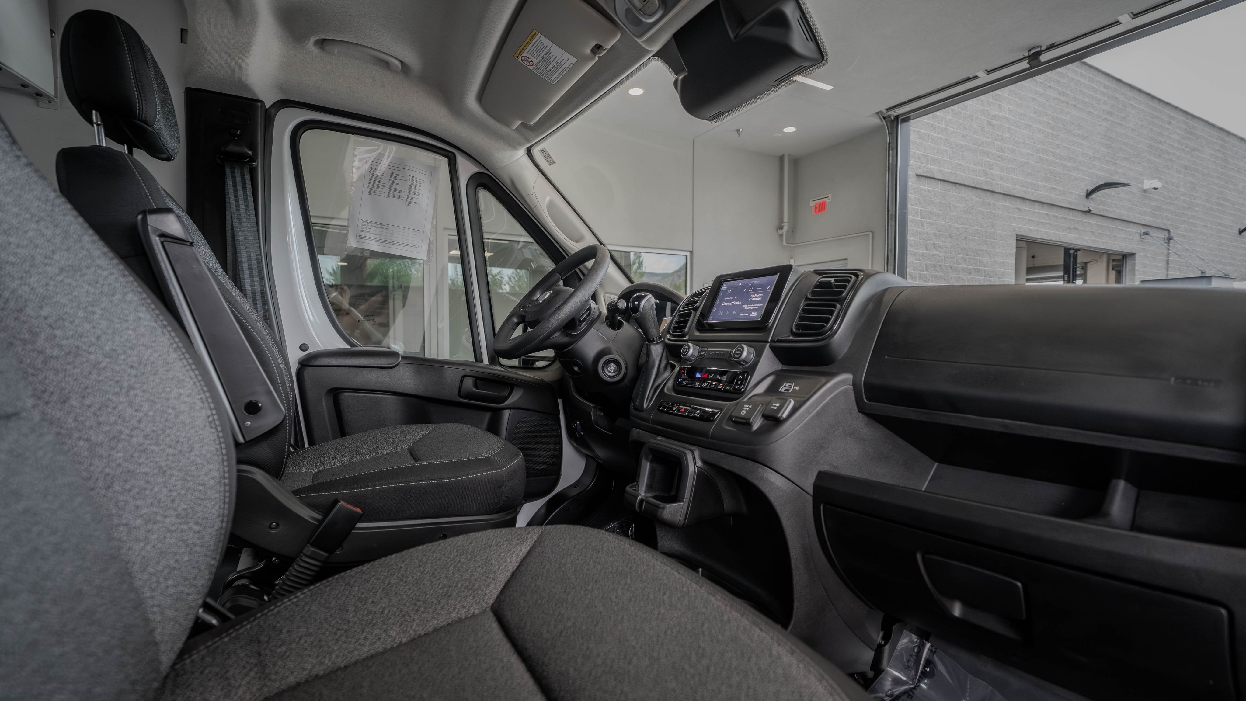 Used 2024 Bright White Clearcoat Ram High Roof image 17