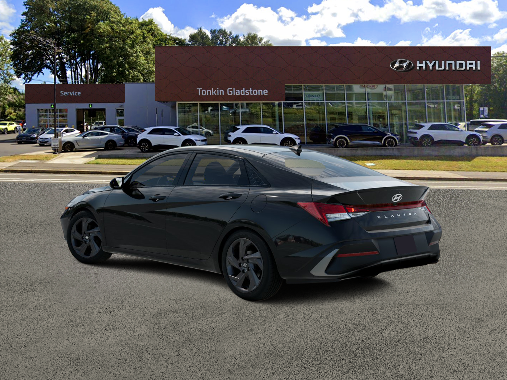 New 2026 Abyss Black Hyundai SEL Sport Plus image 4