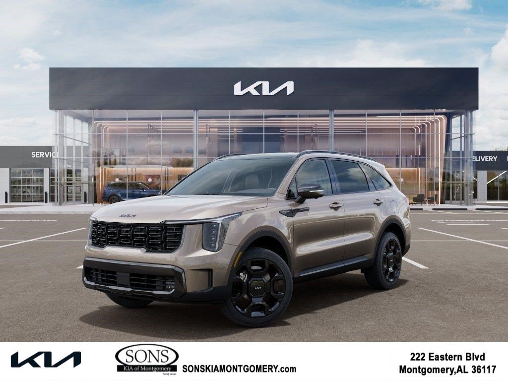 New 2026 Volcanic Sand Kia X-Line SX Prestige image 1