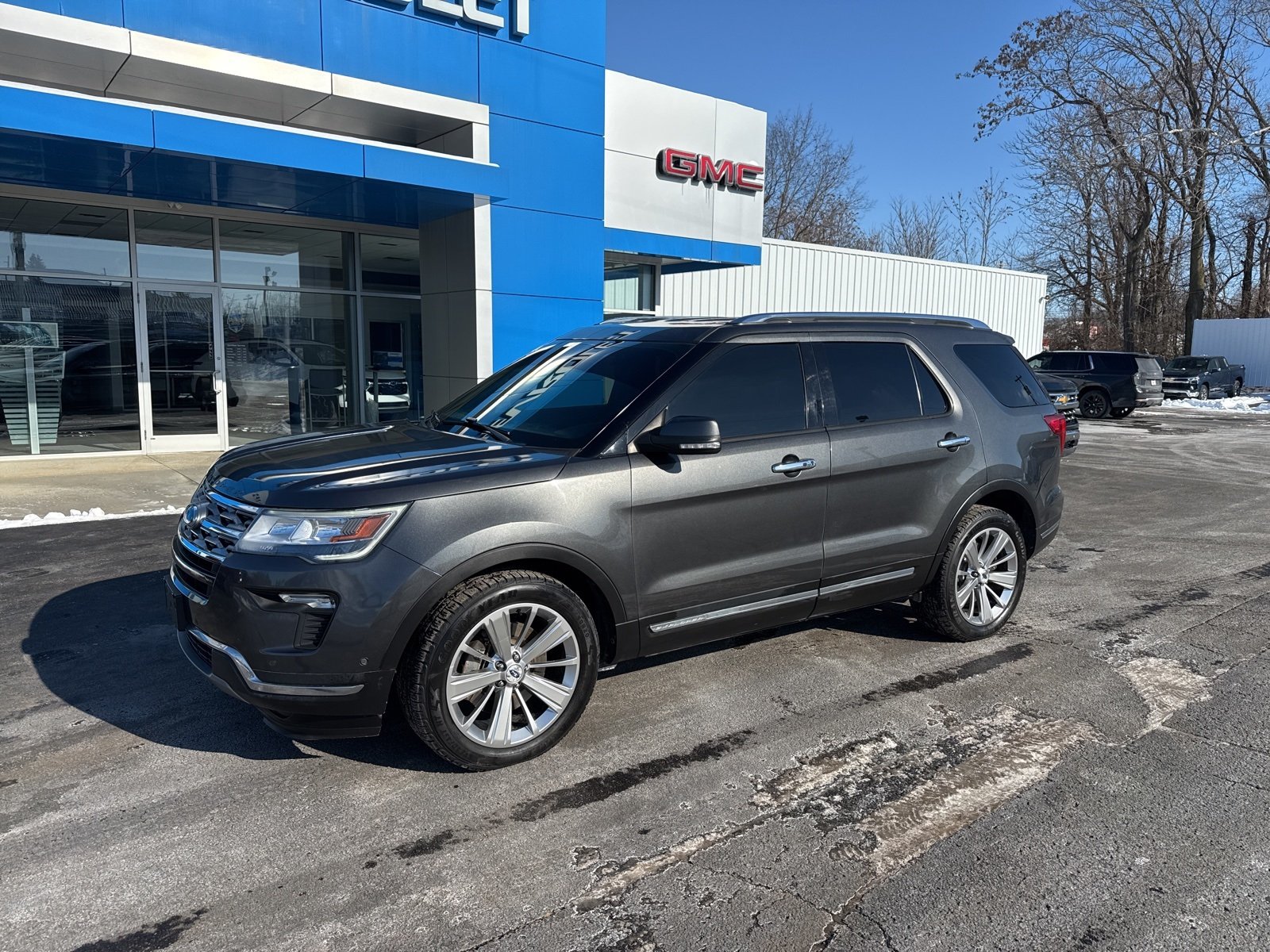 Used 2019 Ford Explorer Limited with VIN 1FM5K8F87KGA74257 for sale in Wabash, IN