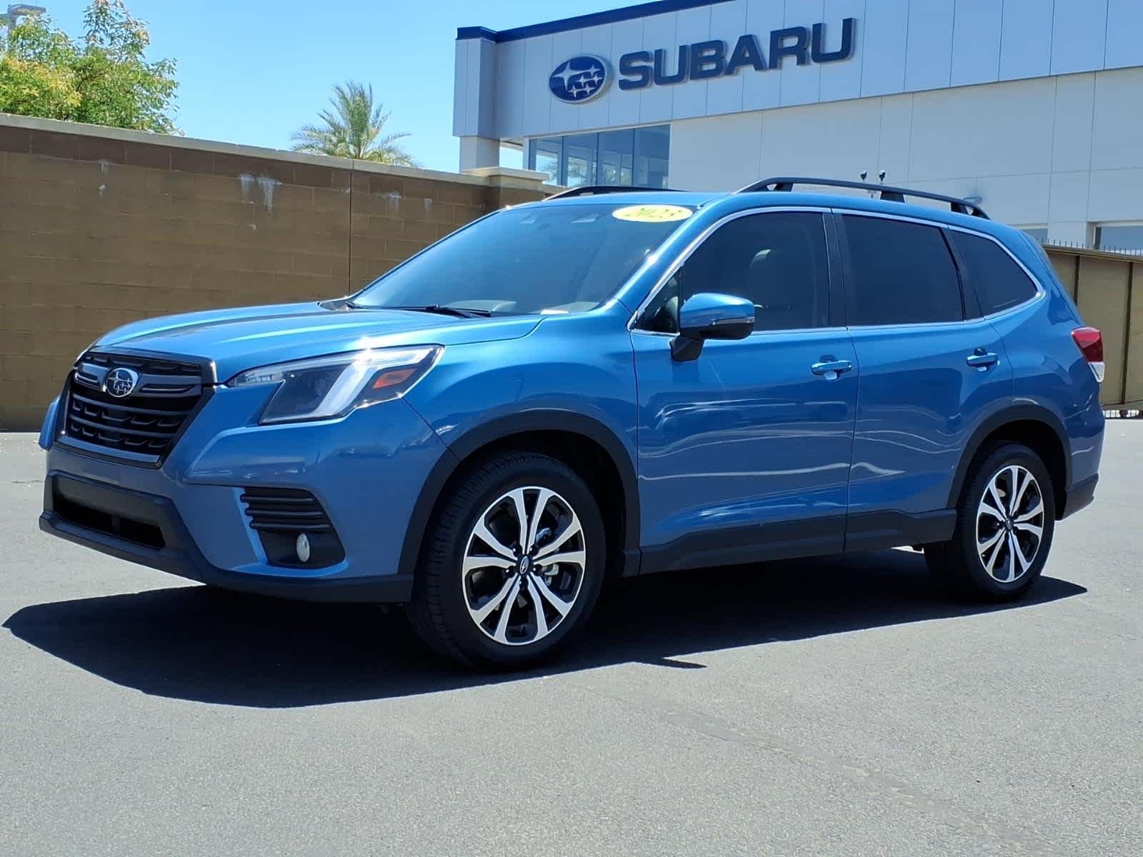 Certified Used 2023 Horizon Blue Pearl Subaru Limited image 3