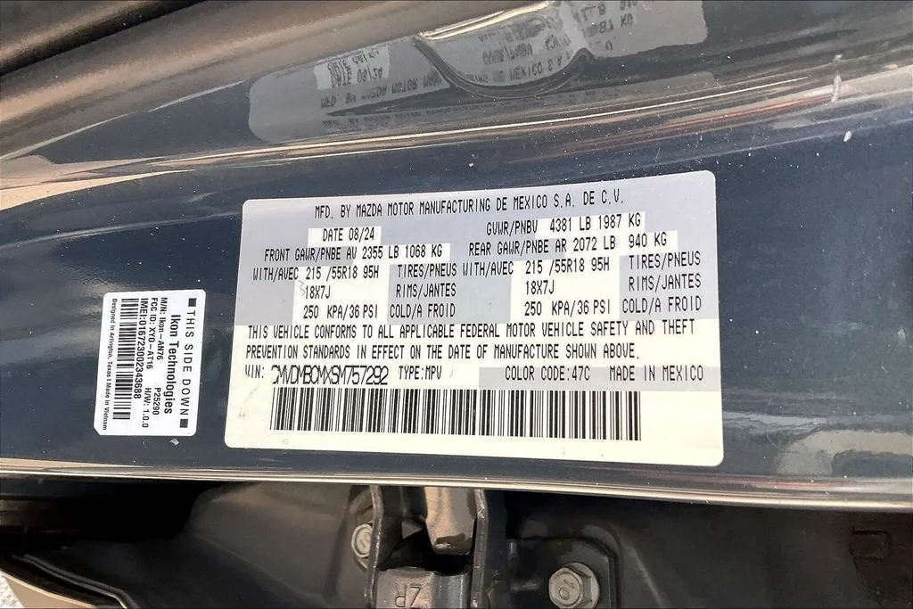 Used 2025 Gray Mazda 2.5 S Carbon Edition image 34