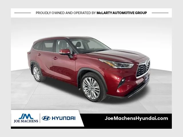 Used 2023 Red Toyota Platinum image 1