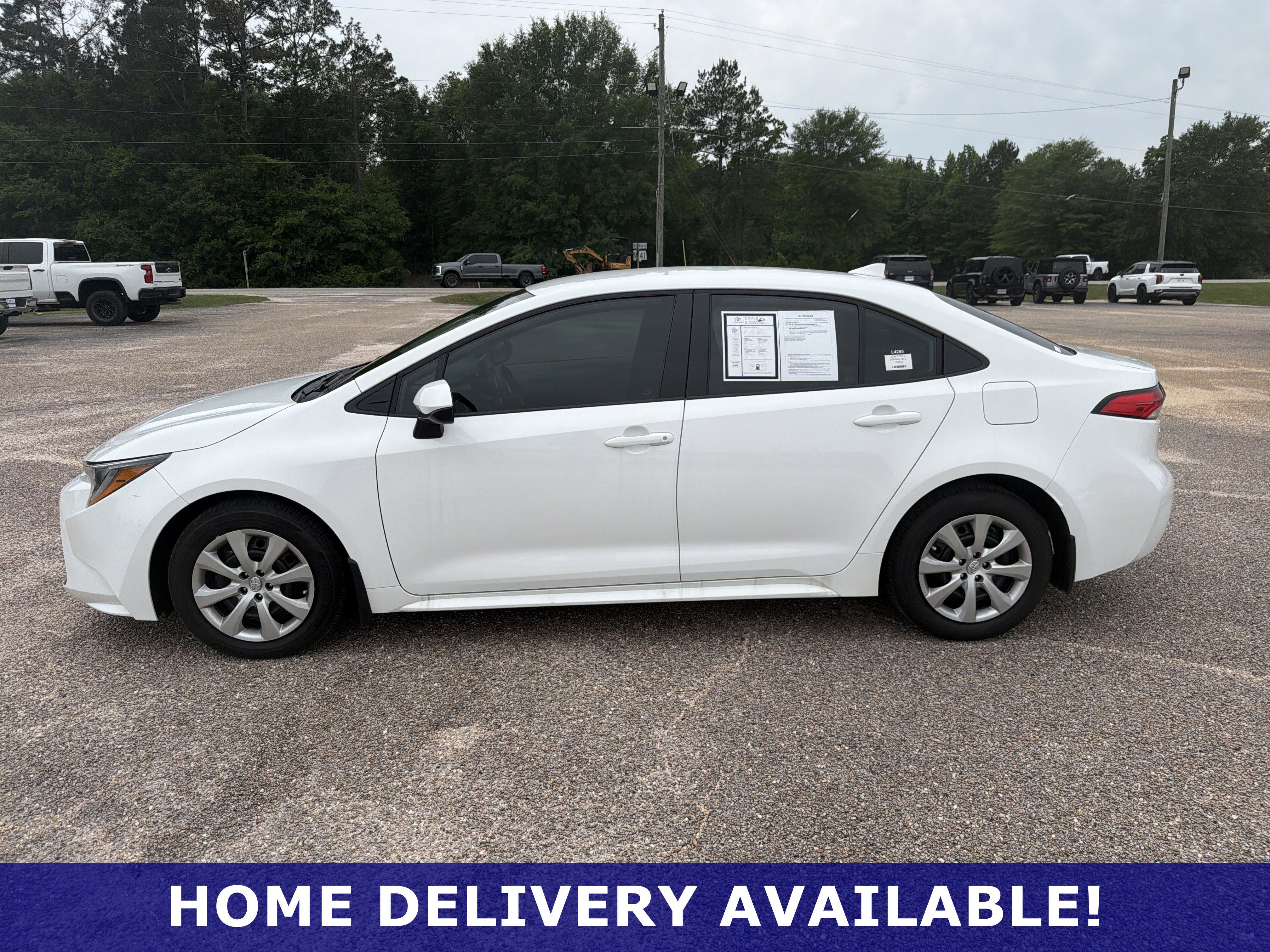 Used 2026 White Toyota LE image 4