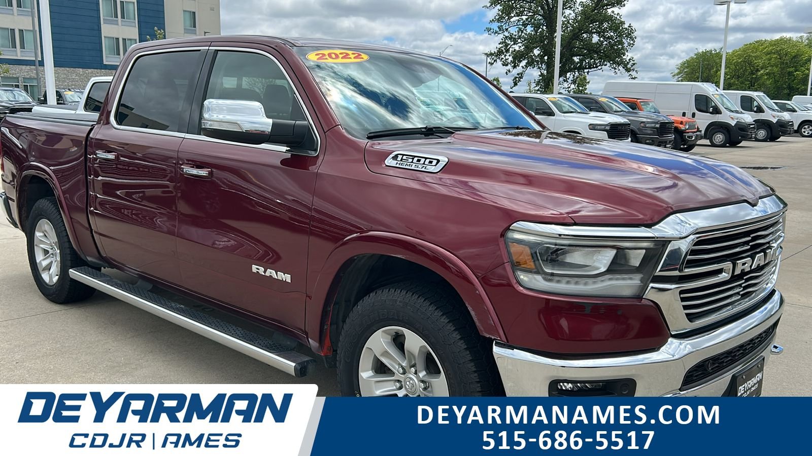 Used 2022 Red Ram Laramie image 1