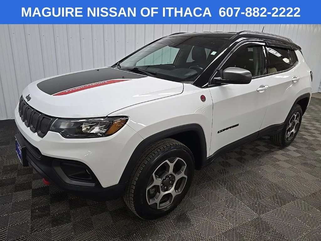 Used 2022 White Jeep Trailhawk image 8