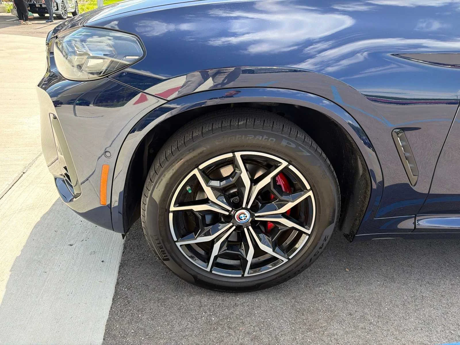 Used 2022 Tanzanite Blue II Metallic BMW M40i image 2