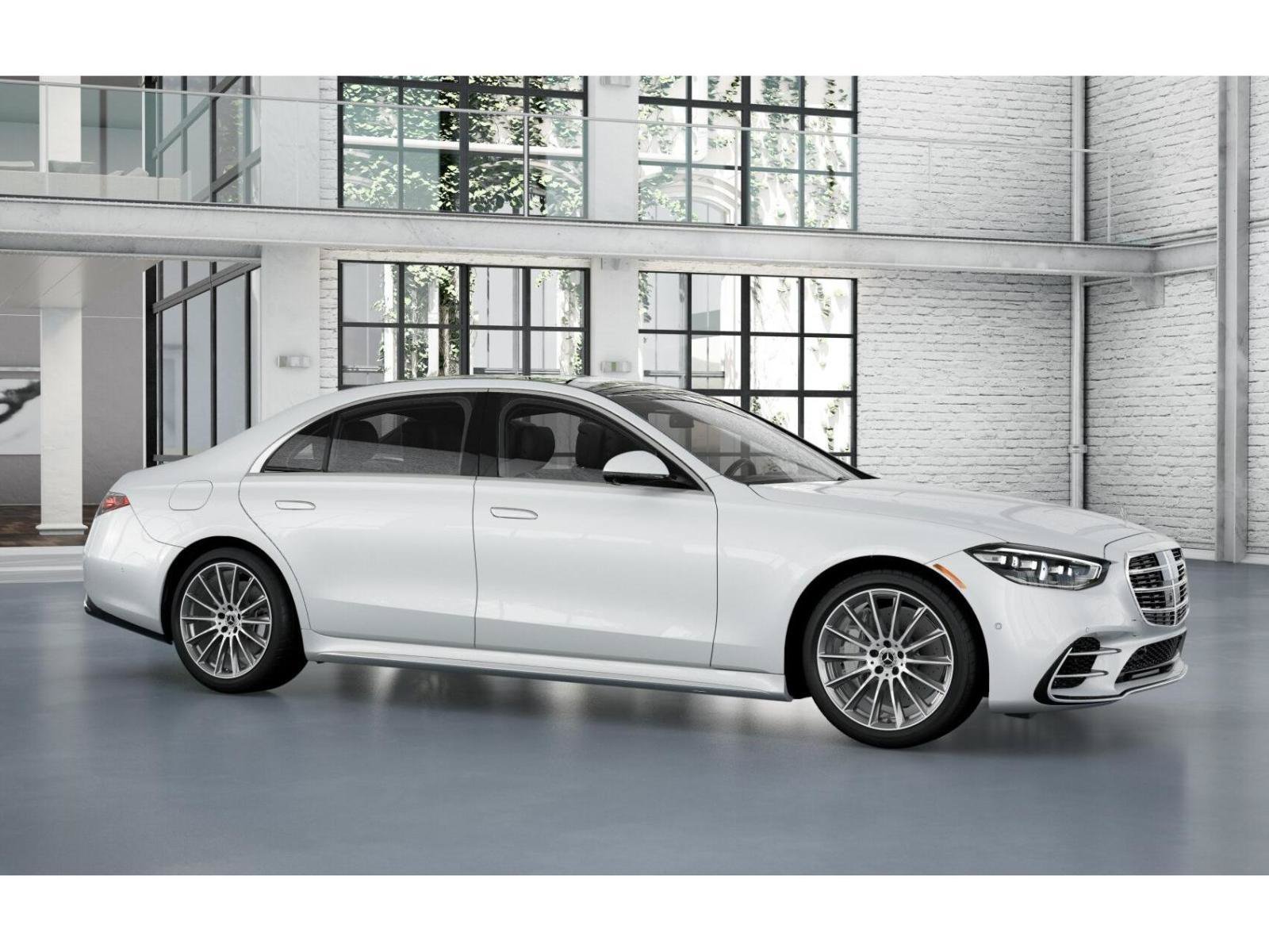 New 2026 MANUFAKTUR Moonlight White Metallic Mercedes-Benz S 580 image 13