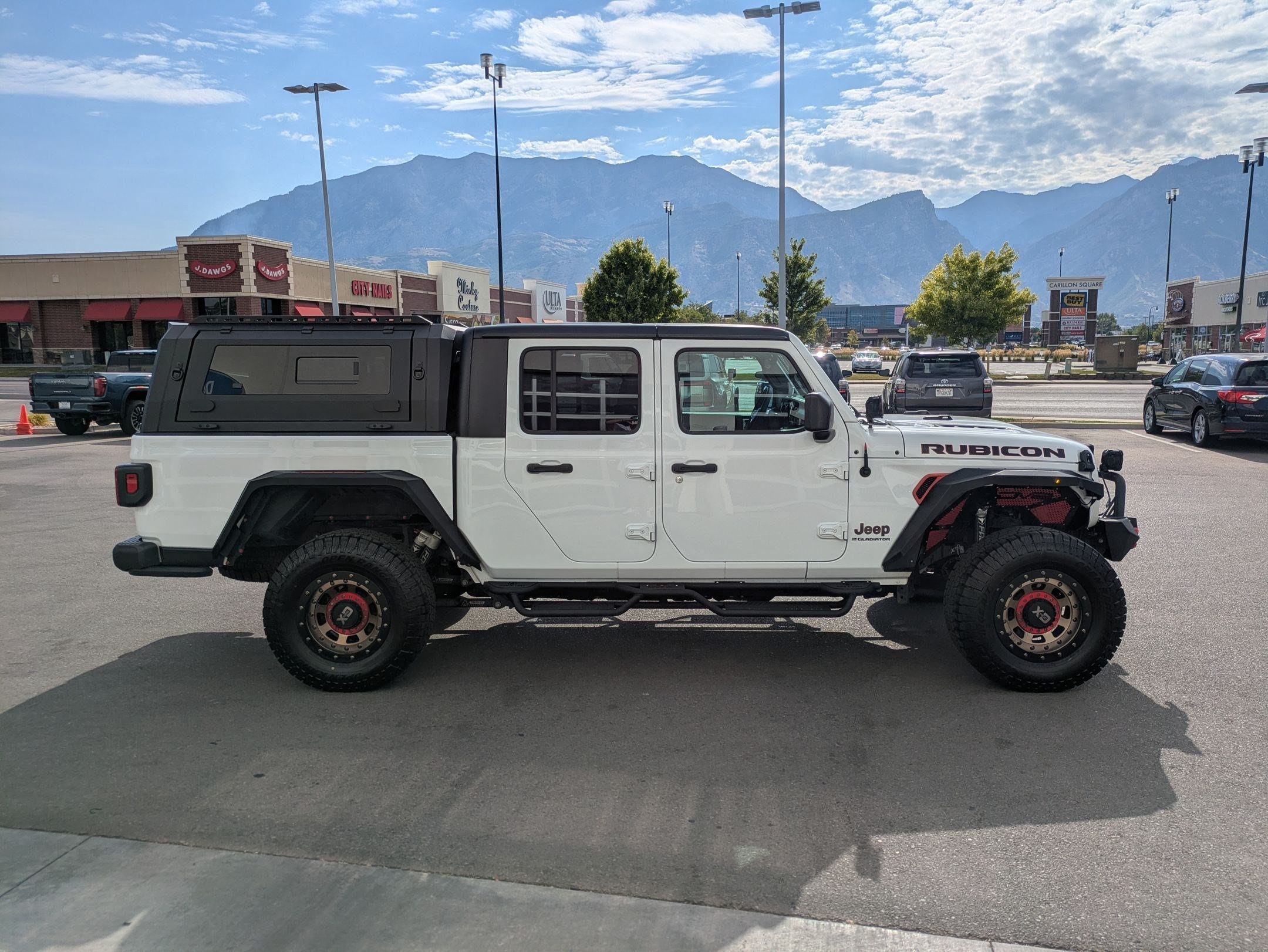 Used 2023 Bright White Clearcoat Jeep Rubicon image 2