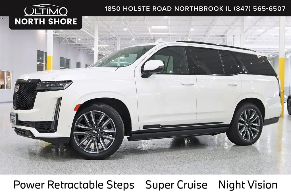 Used 2023 White Cadillac Sport Platinum image 1
