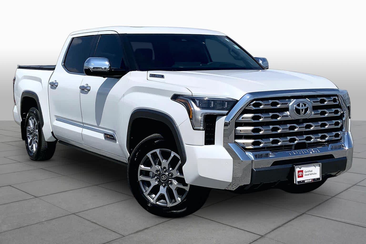 Used 2026 Wind Chill Pearl Toyota 1794 Edition Hybrid image 3