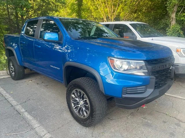 Used 2022 Blue Chevrolet ZR2 image 3