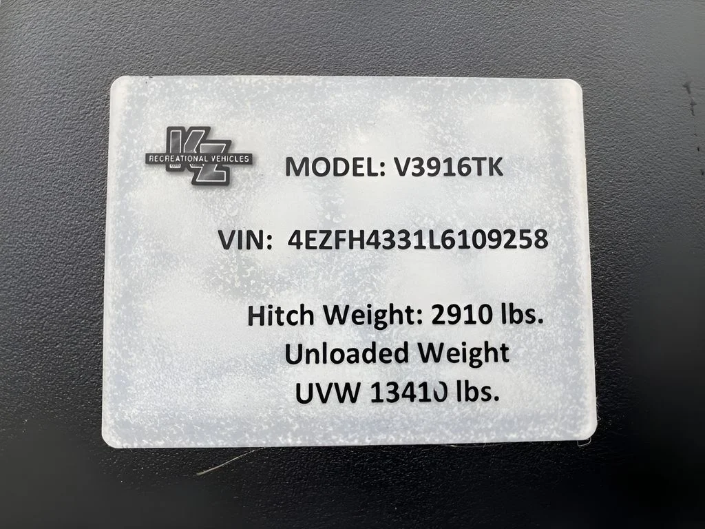 Used 2020 White KZ-RV  image 86